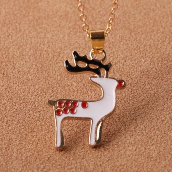 Reindeer charm necklace - Picture 2 of 6